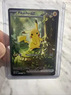 Pikachu ex - Ascended Heroes Special Illustration Rare Card 276/217 SIR NM/MINT - Image 2