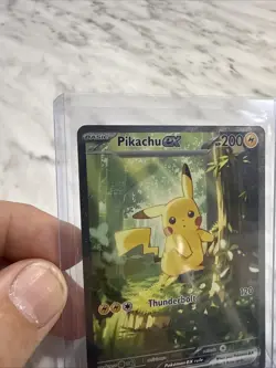 Pikachu ex - Ascended Heroes Special Illustration Rare Card 276/217 SIR NM/MINT - Image 3