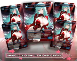 Contortionist (3) - 5x Waifu Tokens Custom Cards - Image 1