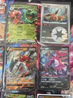 Pokemon 16 Card Lot nm V Max Mega SR Amazing Ex HOLO Rare Hits Only R38 - Image 5