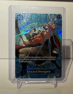 One Piece Card OP15 Edward Newgate SR/SEC 12000 ATK – NM/MINT – Pack Fresh - Image 2