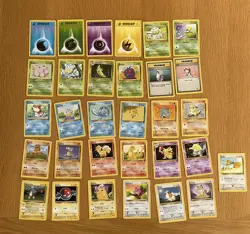Pokemon TCG vintage Base Set 2: 31 unique cards -unplayed - Image 1