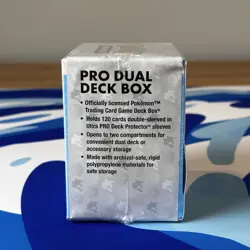 Ultra PRO Pokemon PRO Dual Deck Box Iono & Bellibolt Holds 120 Cards - Image 2