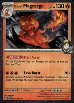 Ethan's Magcargo - (Cosmo Holo) Holo Promo Miscellaneous Cards & Products 036/18 - Image 1