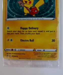 Special Delivery Pikachu Sealed SWSH074 SWSH: Sword & Shield Promo Cards Holo - Image 4