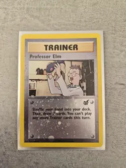 Pokemon Cards: Best of Game Promo: Professor Elm 3 - Image 1