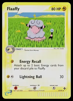 Pokemon Card - Flaaffy Dragon 27/97 Reverse Holo Uncommon - Image 1