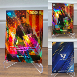 THE BOYS - Tcg Vought - Soldier Boy - Star Card TCC - Holographic Fireball Rare - Image 1