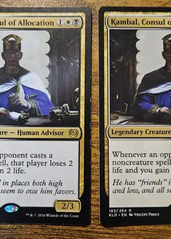 4x Kambal, Consul of Allocation - 1 Foil, 3 Reg - NM - MTG Kaladesh ⚔B&B - Image 5