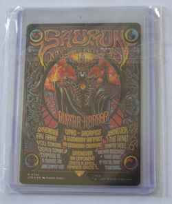 MTG Sauron the Dark Lord Borderless Poster Foil #744 LTR The Lord of the Rings - Image 4