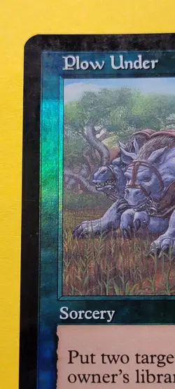 Plow Under Foil Urza's Destiny MTG Magic The Gathering - Image 2