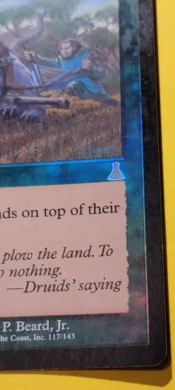 Plow Under Foil Urza's Destiny MTG Magic The Gathering - Image 4