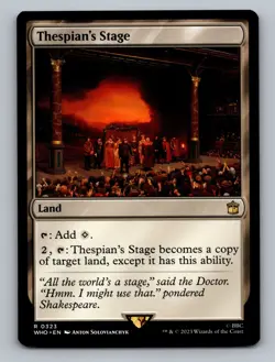 Thespian's Stage R Universes Beyond: Doctor Who 323 NM - Image 1