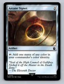 Arcane Signet C Universes Beyond: Doctor Who 239 NM - Image 1