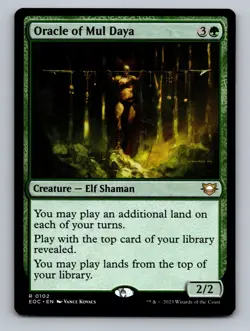 Oracle of Mul Daya R Commander: Edge of Eternities 102 NM - Image 1