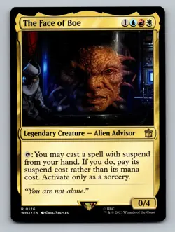 The Face of Boe (Surge Foil) R Universes Beyond: Doctor Who 731 NM - Image 1