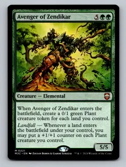 Avenger of Zendikar M Commander: Modern Horizons 3 221 NM - Image 1