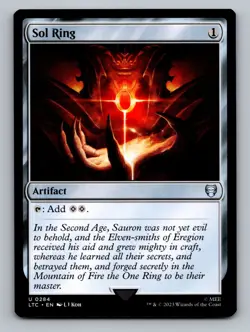 Sol Ring U Commander: The Lord of the Rings: Tales of Middle-earth 284 NM - Image 1