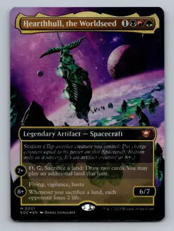 Hearthhull, the Worldseed (Borderless) M Commander: Edge of Eternities 1 NM - Image 1