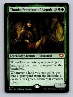 Titania, Protector of Argoth M Commander: Edge of Eternities 111 NM - Image 1