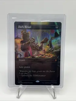 Dark Ritual | 0131 | Promo | Borderless | Foil | TMC | MTG | Pack Fresh - Image 1