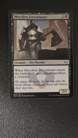 Merciless Executioner Fate Reforged Foil LP - Image 1