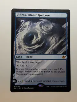 Uthros, Titanic Godcore Edge of Eternities Regular MTG Magic NM Adult Owned - Image 1