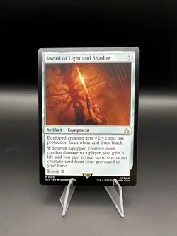 MTG Sword of Light and Shadow, Light Play, English Universes Beyond: Assassin's - Image 1