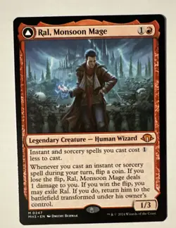 Ral, Monsoon Mage - Ral, Leyline Prodigy - Modern Horizons 3 - NM MTG - Image 2