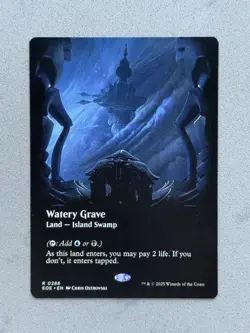 Watery Grave (Borderless) Edge of Eternities EOE Regular MTG 0286 - Image 1