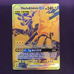 Pokemon TCG - Pikachu & Zekrom GX Tag Team SM248 Sun & Moon Promo - TCCCX - Image 1