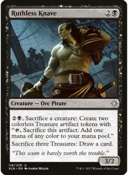 Ruthless Knave 119 MTG NM - Ixalan - Image 1