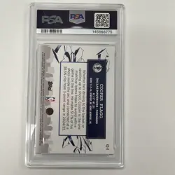 2025 Topps Cooper Flagg Clutch City Prospects Holo Foil PSA 10 - Image 2