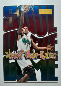 1998-99 Skybox Premium Shareef Abdur-Rahim Soul of the Game Insert Card #15 - Image 1