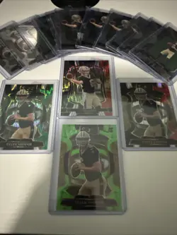 2025 Tyler Shough Select Rookie 15 card lot Including /699 Shock 3 More shocks - Image 2