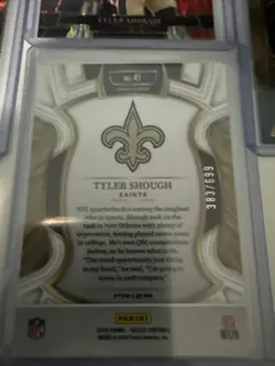 2025 Tyler Shough Select Rookie 15 card lot Including /699 Shock 3 More shocks - Image 3