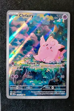 Clefairy 094/088 Perfect Order Full Art Illustration Rare Pokemon Card Near Mint - Image 1