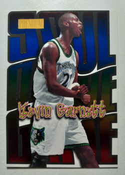 1998-99 Skybox Premium Kevin Garnett Soul of the Game Insert Card #7 T/Wolves - Image 1