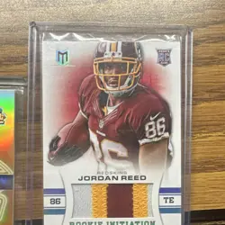 2 Card Champ Bailey Jordan Reed NFL Lot Topps Chrome Panini Momentum Redskins - Image 3