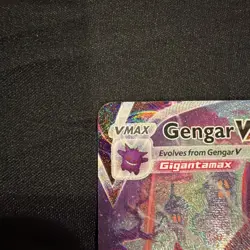 Gengar VMAX 271/264 Alt Art Secret Rare Fusion Strike Pokemon Card - Image 3