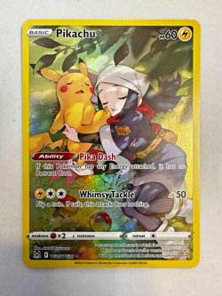 Pikachu TG05/TG30 Swsh11: Lost Origin Trainer Gallery Holo pokemon NM or better - Image 1