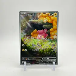 Pokemon TCG Pawmi Sir 226/091 Paldean Fates Illustration Rare - Image 1
