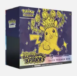 Pokemon TCG Surging Sparks Pokemon Center Elite Trainer Box ETB SEALED - Image 1