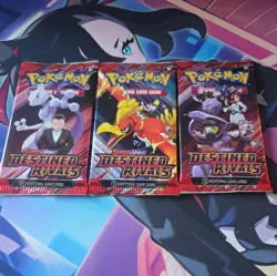 Pokemon Destined Rivals Booster Packs – brand new. UK Seller - Image 1