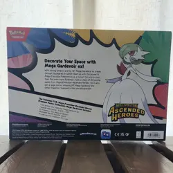 Pokemon TCG Mega Evolution Ascended Heroes Poster Collection Mega Gardevoir Box - Image 2
