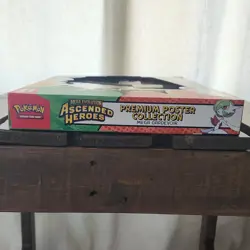 Pokemon TCG Mega Evolution Ascended Heroes Poster Collection Mega Gardevoir Box - Image 4