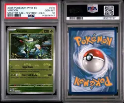 Virizion (Master Ball Pattern) 010/086 Sv: Pokemon White Flare MINT - PSA 10 - Image 3