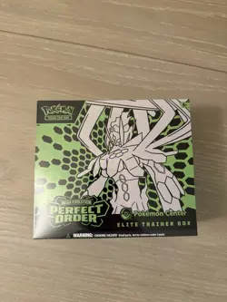 Pokemon Perfect Order Pokemon Center ETB Elite Trainer Box New Factory Sealed - Image 1