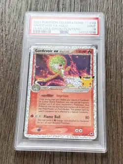 2021 Pokemon SWSH Celebrations Gardevoir ex Classic Holo #93/101 PSA 9 - Image 1