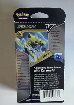 Pokemon TCG Zeraora V Battle Deck New - Image 2